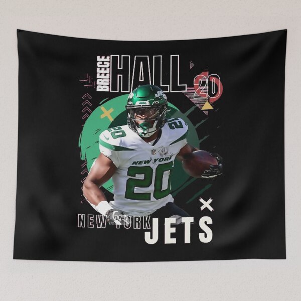 Item preview, breece sport hall football jets poster designed and sold by ForbesMode.