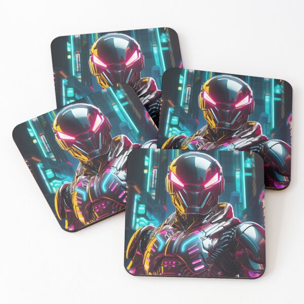 Item preview, Man in neon cybergoth armor designed and sold by Art91design.