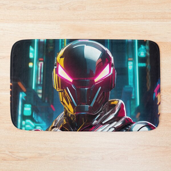 Item preview, Man in neon cybergoth armor designed and sold by Art91design.
