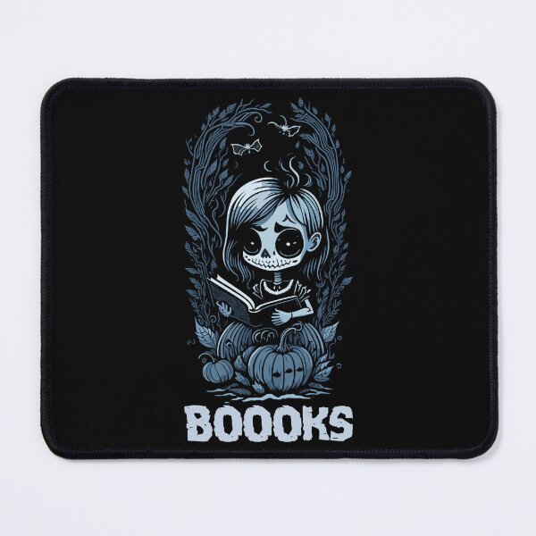 Item preview, Boooks Skeleton Girl Reading a Book Halloween Ghost Girl designed and sold by Peculiarts.
