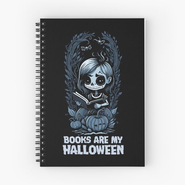 Item preview, Books are My Halloween Skeleton Girl Reading a Book Halloween Ghost Girl designed and sold by Peculiarts.