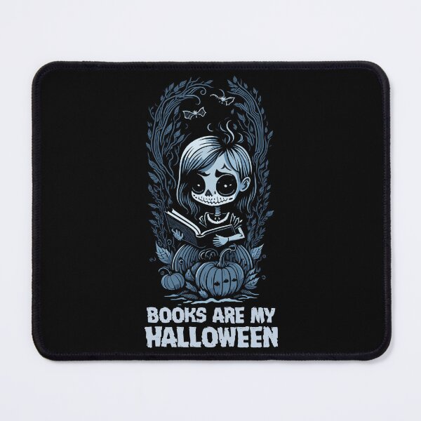 Item preview, Books are My Halloween Skeleton Girl Reading a Book Halloween Ghost Girl designed and sold by Peculiarts.