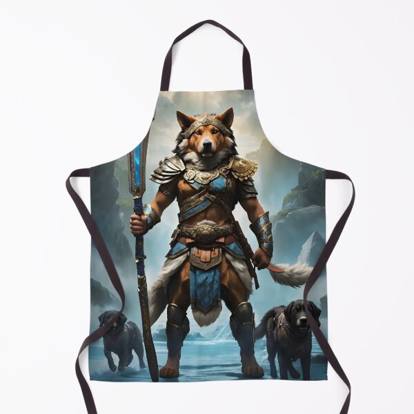 Item preview, The brave dog warrior designed and sold by PatDoArt.