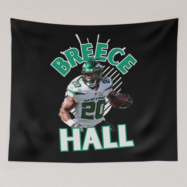 Item preview, Breece sport Hall football jets poster designed and sold by ForbesMode.