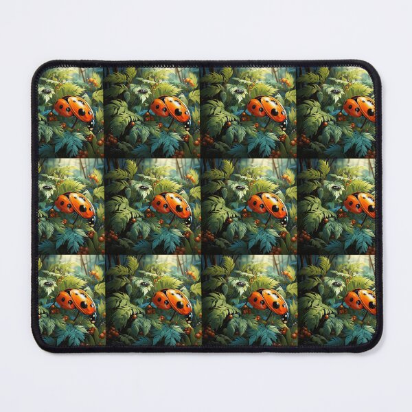 Item preview, Painted ladybugs and leaves  designed and sold by KornUHD.