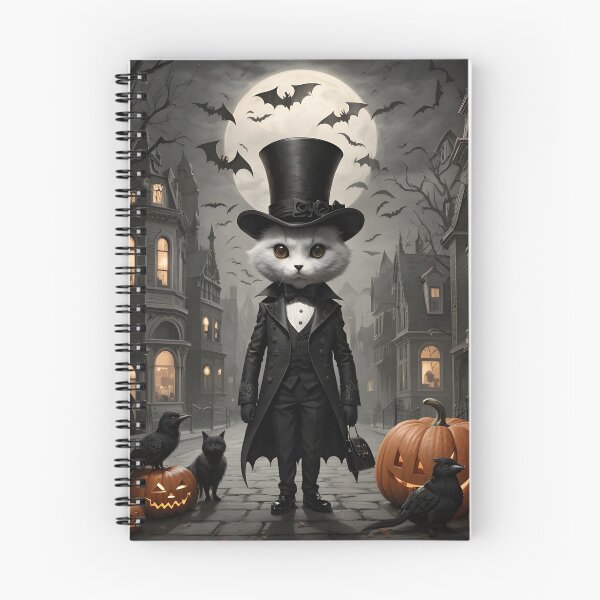 Item preview, Halloween Cat Art designed and sold by HanryangChoi.