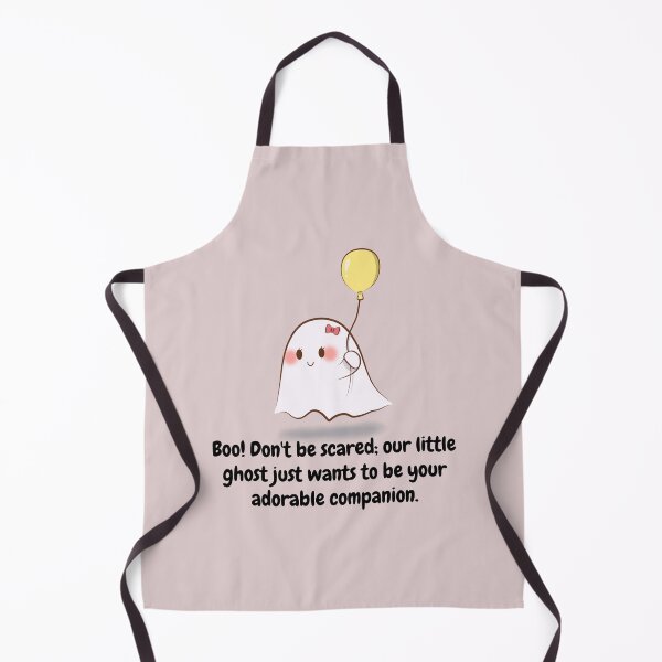 Item preview, Boo! Don't be scared; our little ghost just wants to be your adorable companion. designed and sold by Nokart.