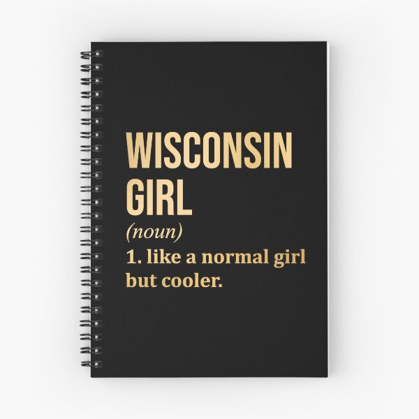 Item preview, Wisconsin Girl Definition Wisconsin in Gold designed and sold by XCIV.