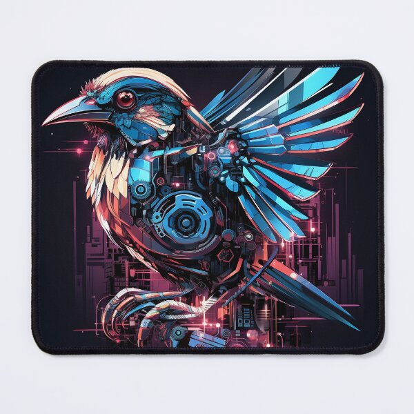 Item preview, Neon cybergoth bird designed and sold by Art91design.