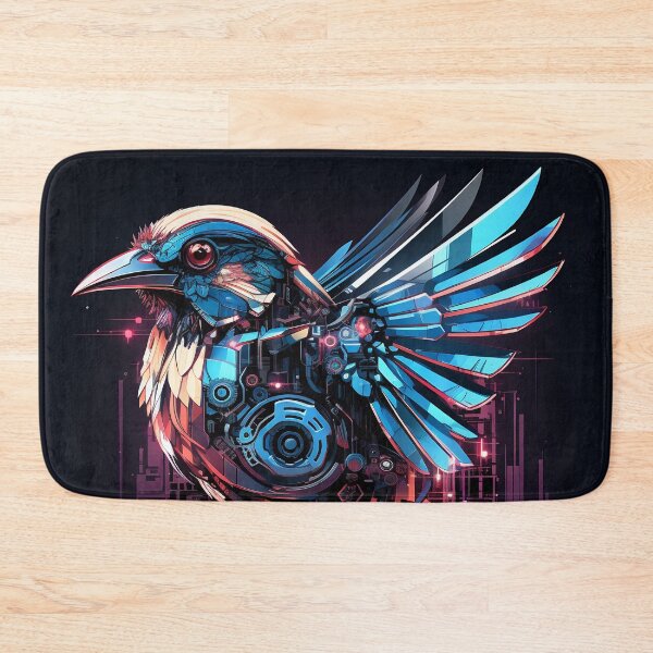 Item preview, Neon cybergoth bird designed and sold by Art91design.