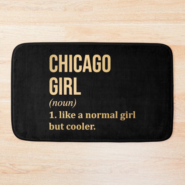 Item preview, Chicago Girl Definition Chicago in Gold designed and sold by XCIV.