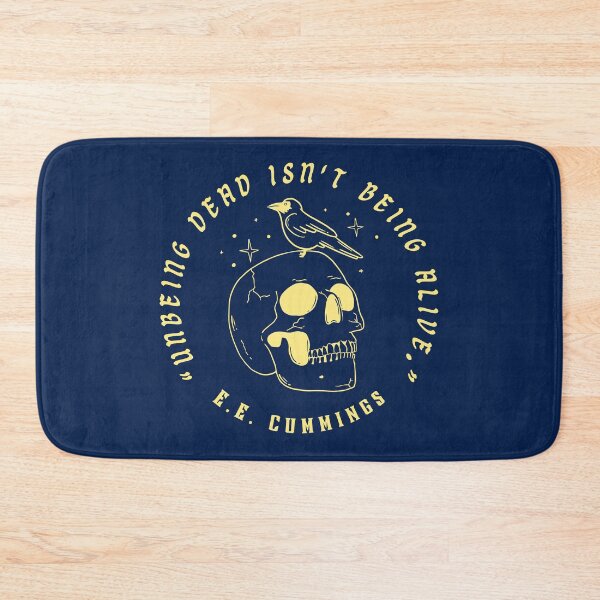 Item preview, E. E. Cummings: Unbeing dead isn't being alive.  designed and sold by artbleed.