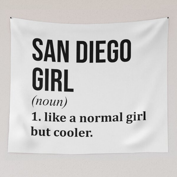 Artikelvorschau, San Diego Mädchen Definition San Diego entworfen und verkauft von XCIV.