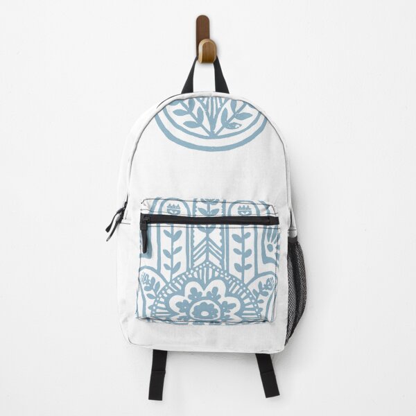 Item preview, Hamsa Flora Linocut - Snow + Sky designed and sold by Irene Estelle.