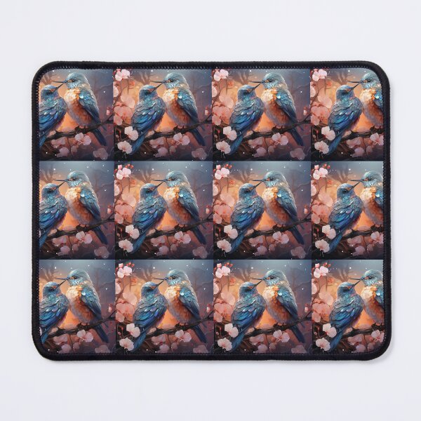 Item preview, Fluttering hummingbirds and blossoms designed and sold by KornUHD.