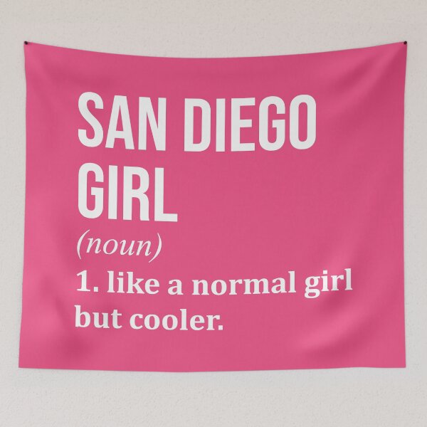 Item preview, San Diego Girl Definition San Diego for Women designed and sold by XCIV.
