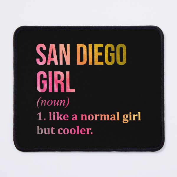 Item preview, San Diego Girl Definition San Diego in Watercolor designed and sold by XCIV.