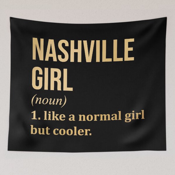 Item preview, Nashville Girl Definition Nashville in Gold designed and sold by XCIV.