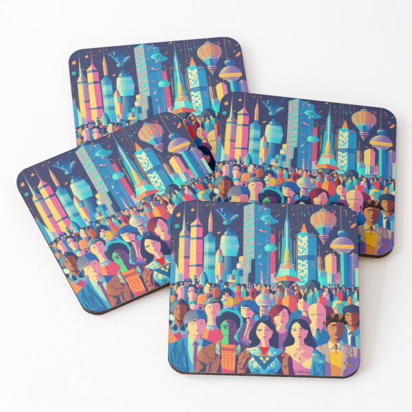 Item preview, Cosmopolitan Fusion: City of Unity designed and sold by Marcus Lawrence.