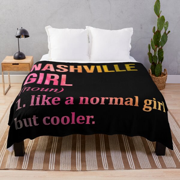 Item preview, Nashville Girl Definition Nashville in Watercolor designed and sold by XCIV.