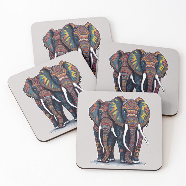 Item preview, Mexican Folk art style - Wild animals-016 designed and sold by PornDesigns.