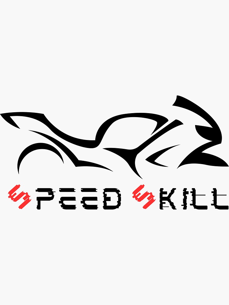Speed Skill Cool Helmet Motor Bike Sticker | Sticker