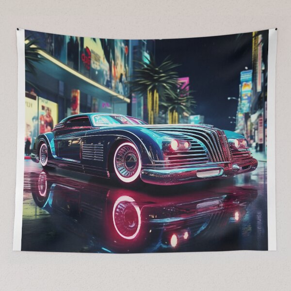 Item preview, Neon cybergoth car designed and sold by Art91design.