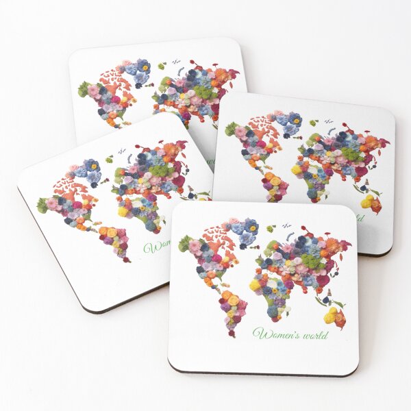 Item preview, Women's World Map Graphic designed and sold by efkarose.