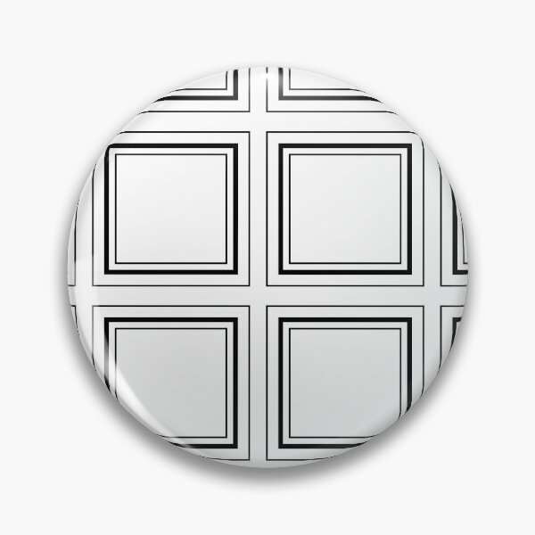 Item preview, Black and White Classic Square Pattern designed and sold by Nisha Prabhu.