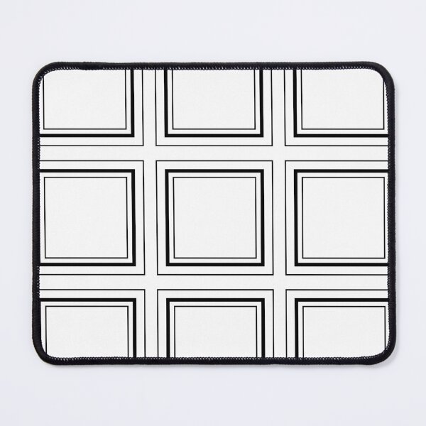 Item preview, Black and White Classic Square Pattern designed and sold by Nisha Prabhu.