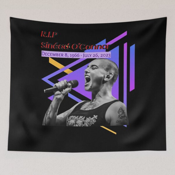 Item preview, RIP Sinead O'Connor Rest In Peace Sinead O'Connor Irish Singer Legend designed and sold by ArtFashionFlyn.