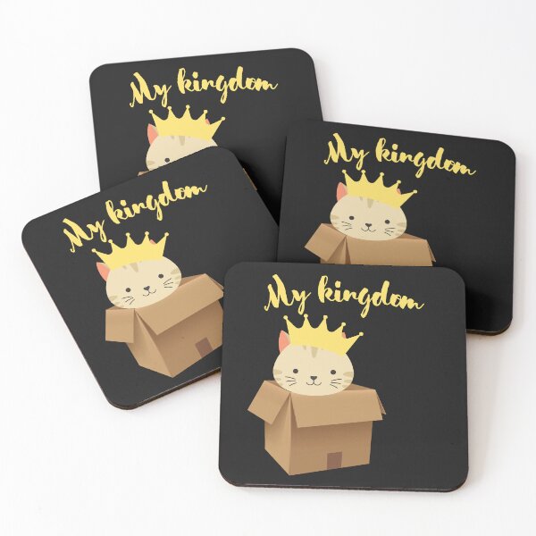 Item preview, Your cat and his kingdom. Funny art. designed and sold by CatLoverZZZZ.