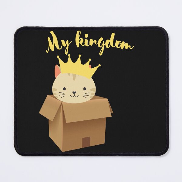 Item preview, Your cat and his kingdom. Funny art. designed and sold by CatLoverZZZZ.