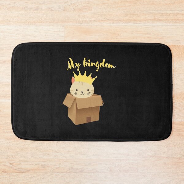 Item preview, Your cat and his kingdom. Funny art. designed and sold by CatLoverZZZZ.