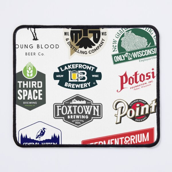 Item preview, Wisconsin beer logo compilation designed and sold by illektra.