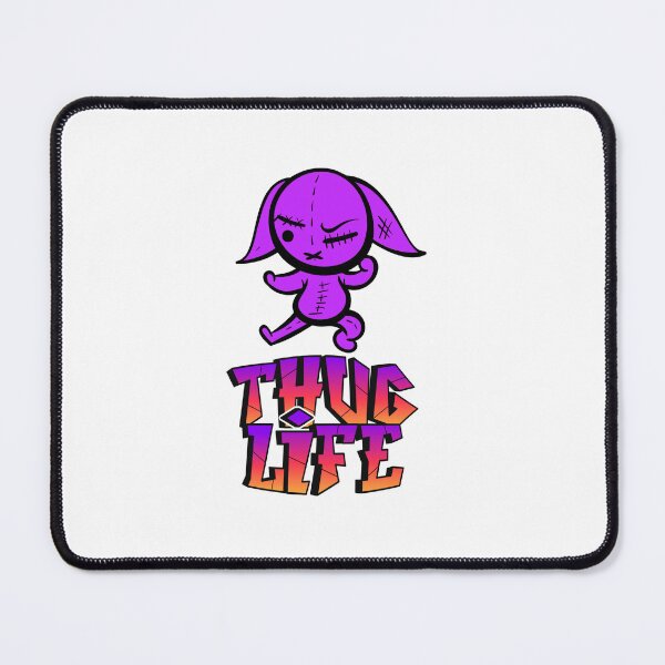 Item preview, Thug Life Cool Purple Bunny designed and sold by Cauteteesnyc.