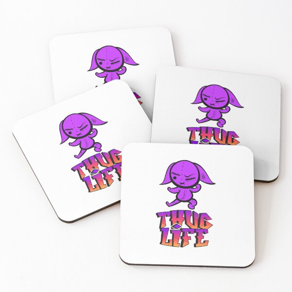 Item preview, Thug Life Cool Purple Bunny designed and sold by Cauteteesnyc.