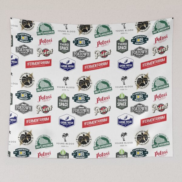 Item preview, Wisconsin beer logo compilation designed and sold by illektra.