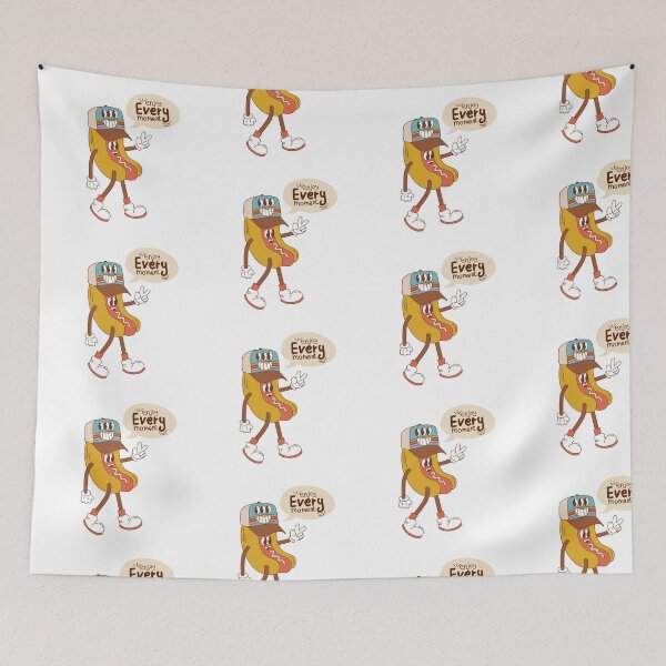 Item preview, Cute Hotdog  Enjoy Every Moment  designed and sold by Cauteteesnyc.