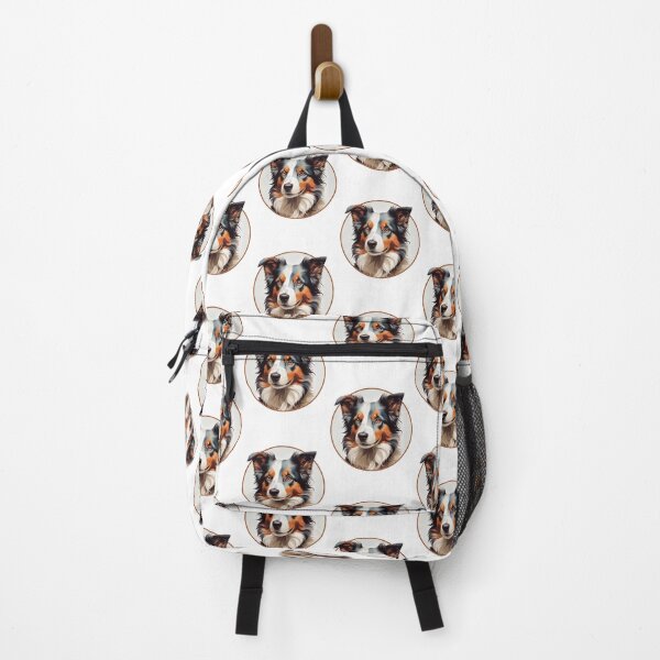 Item preview, Ilustración de Border Collie en estilo vectorial designed and sold by NordicBadger.