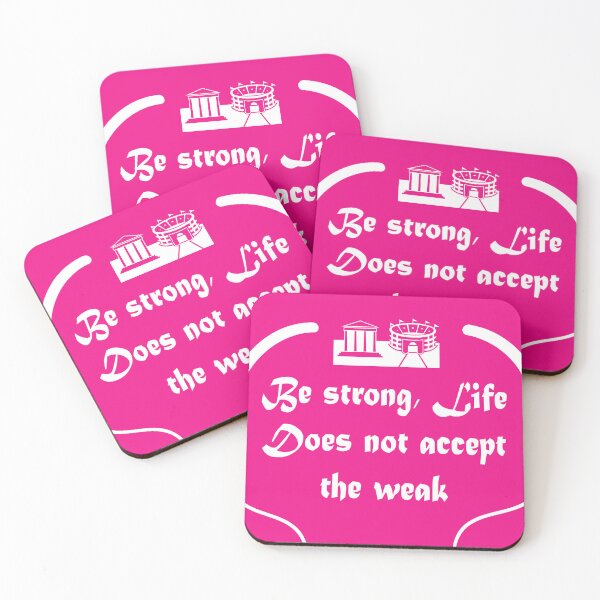 Item preview, Be strong, Life  Does not accept  the weak  designed and sold by azharimouad.