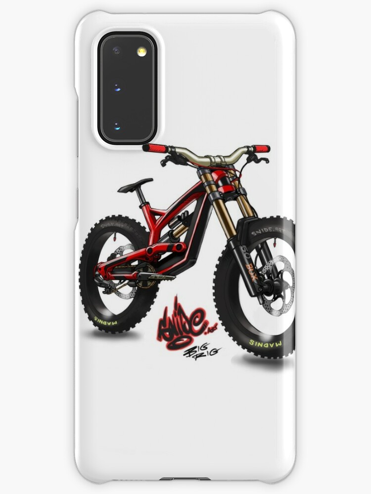 Comic Style Mtb Bike Snide Art Case Skin For Samsung Galaxy By Snide Art Redbubble