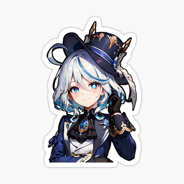 Item preview, Furina genshin impact Sticker furina genshin fanart Sticker Decals Furina genshin  designed and sold by stickersofwaifu.
