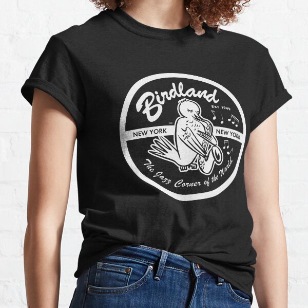 Vintage Lieu: Birdland Jazz Club T-shirt classique