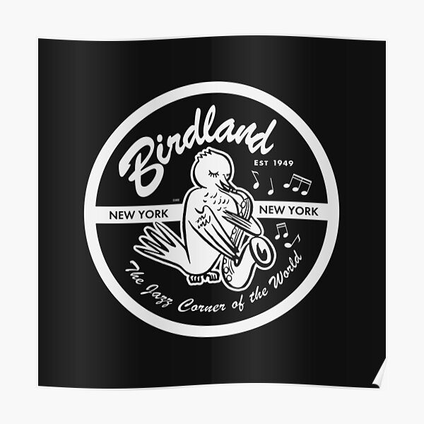 Vintage Venue: Birdland Jazz Club Poster
