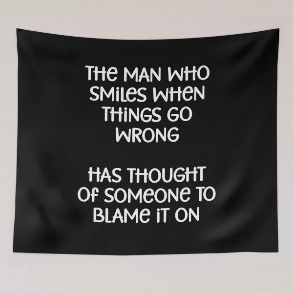Item preview, The man who smiles when things go wrong has thought of designed and sold by Gevover.