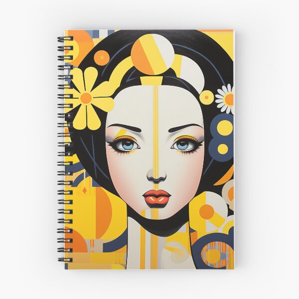Item preview, Japanese Maiko Abstract Yellow designed and sold by Meeheemaha.