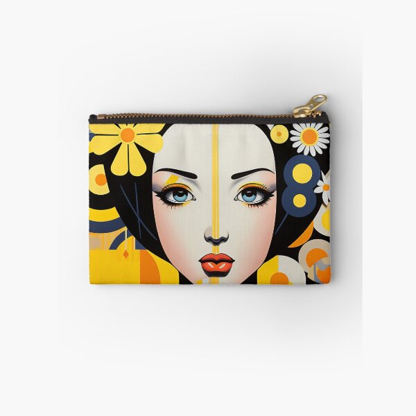 Item preview, Japanese Maiko Abstract Yellow designed and sold by Meeheemaha.