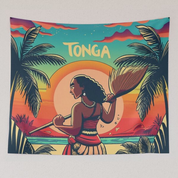 Item preview, Tongan mosikaka - weaving  designed and sold by GeeEye.