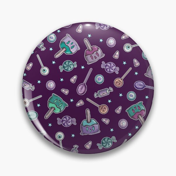Item preview, Halloween Trick or Treat Candy Collage on Purple designed and sold by ElephantShoe.